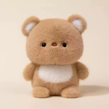 15CM Cute Animal Plush Toy Children Table Doll Ornaments Companion Doll Birthday Christmas Gifts Soft Sleeping Companion Kawaii Little Bear 15CM Multi