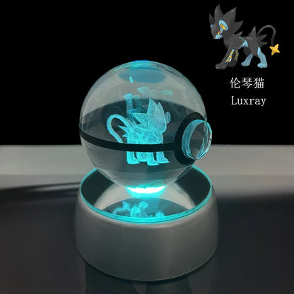 Pokemon Crystal Ball LED Night Light