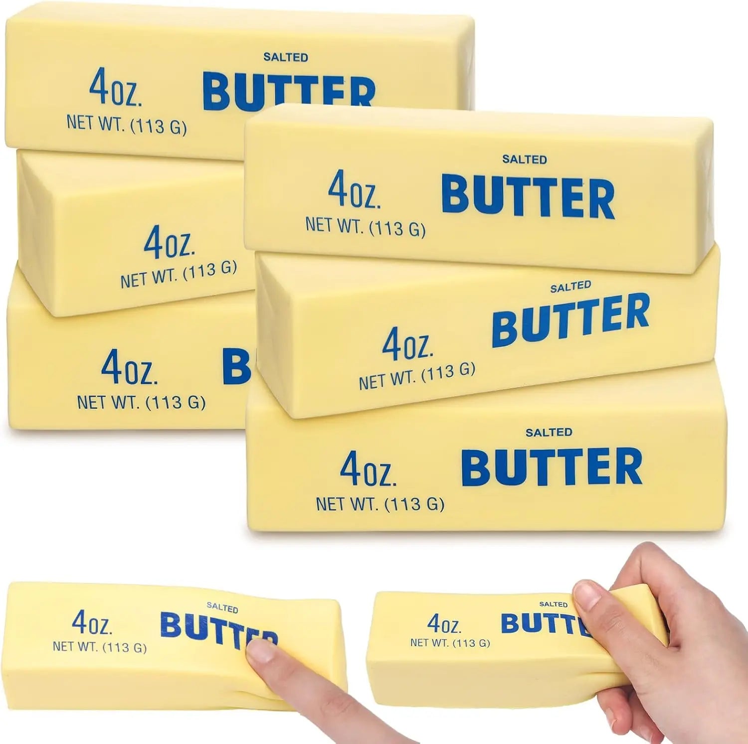 Butter Sticks Squishy Toys – Slow Rebound Sensory Stress Relief