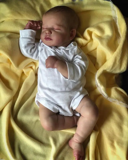 Reborn Baby Silicone Doll LouLou - 50CM