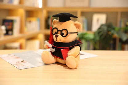 Plush Graduation Teddy Bear Stuffed Toy - 18/23cm