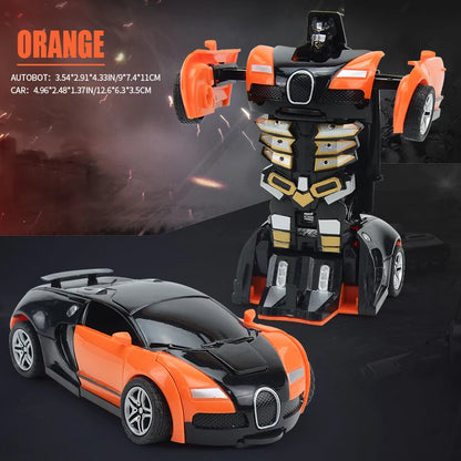 Transformer CarRobot Model Push and Go Car Vehicle