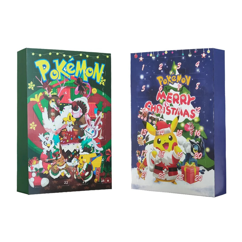 Pokémon Advent Calendar Box – 24-Piece Anime Figure Set | Pikachu, Charizard & More