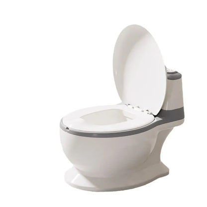 Children's Water Close Potty Training Toilet - With Flushing Sounds