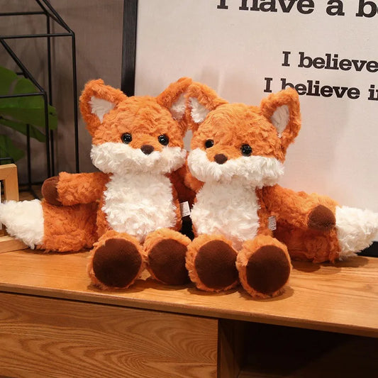 Plush Fluffy Fox Stuffed Toy - 35cm/50cm