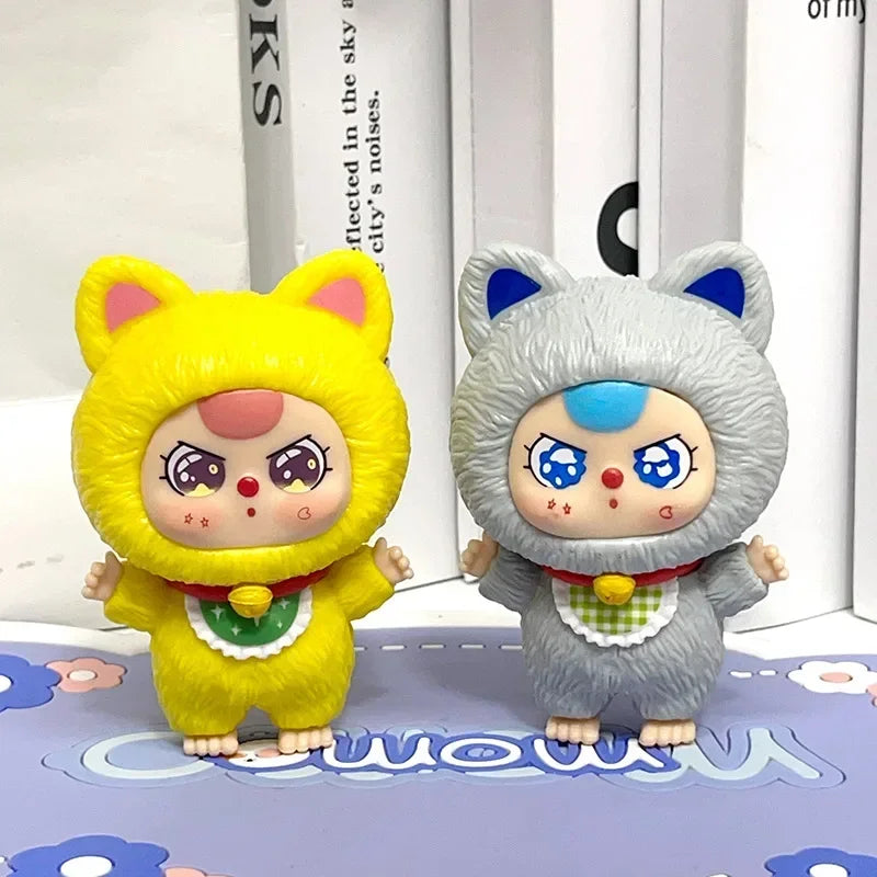 Baby Three Billionaire Lucky Cat Series – Blind Box | Cute Fortune Cat Collectible Figures