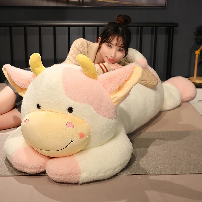 Large Plush Cow Stuffed Toy 90/110CM