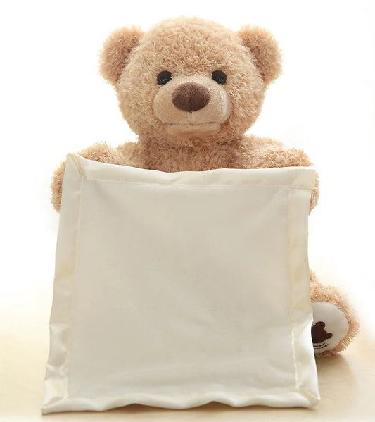 Plush Peek-A-Boo Teddy Bear Hide and Seek Shy Bear - 30cm