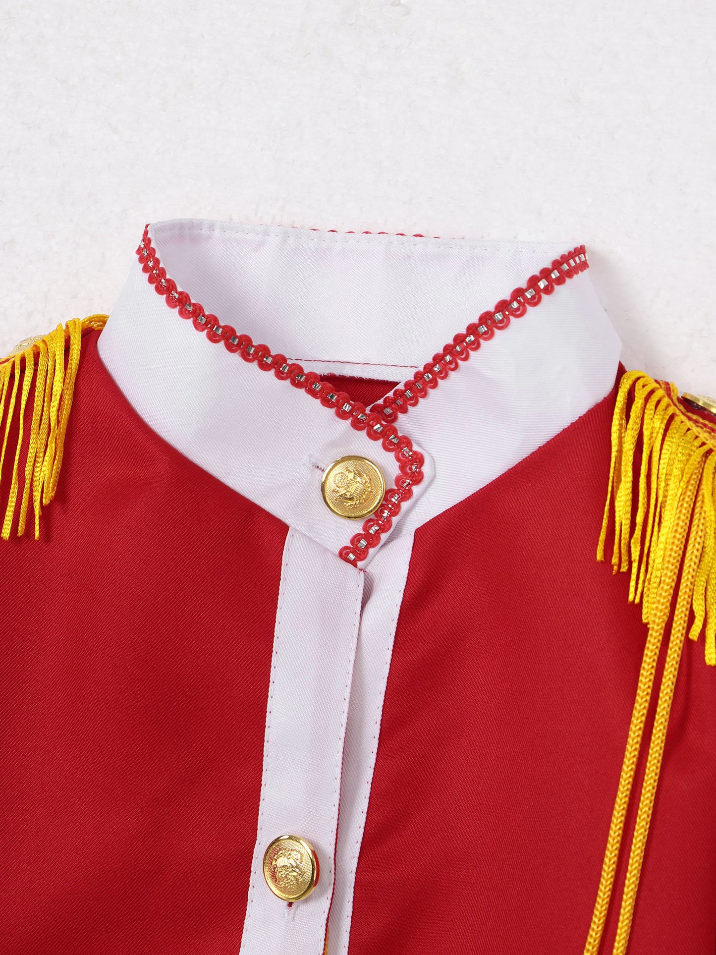 Boys/Girls Nutcracker Drum and Trumpet Team Costume (Age 4-12YRS)