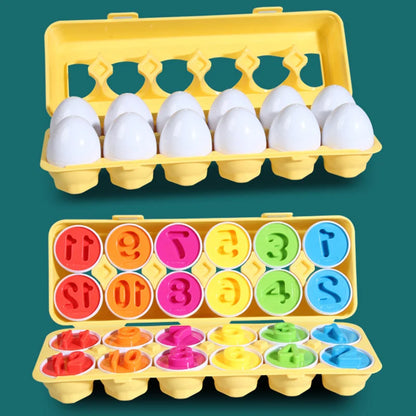 Naodongli Easter Matching Eggs Set
 Montessori Learning Toy