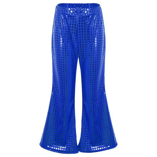 Kids Sequin Flared Trousers (Age 24M-16YRS)