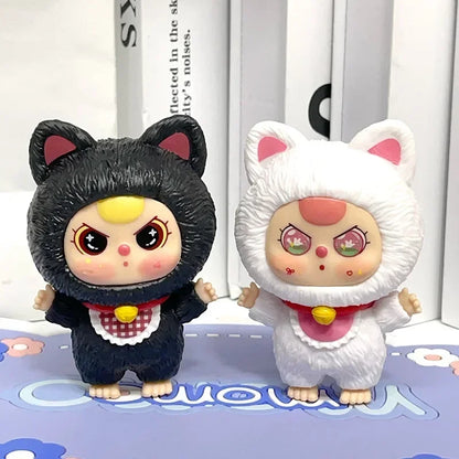 Baby Three Billionaire Lucky Cat Series – Blind Box | Cute Fortune Cat Collectible Figures