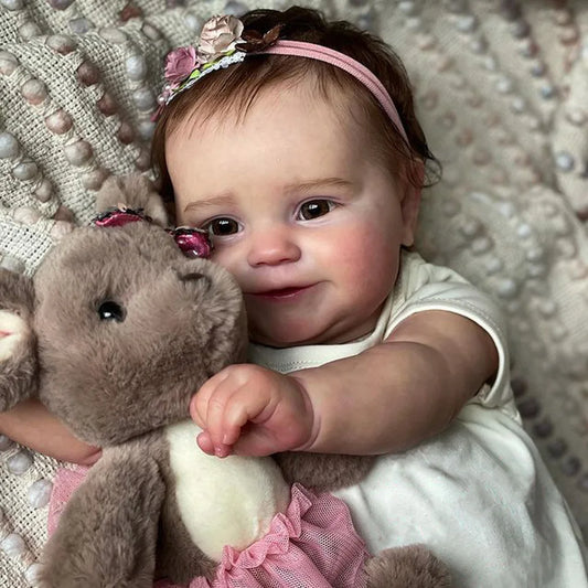 Reborn Doll Bathe In Water Maddie Doll - 50cm