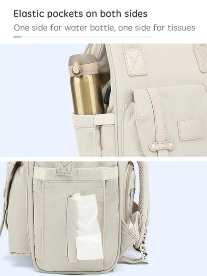 Baby Mummy Nappy Bag With Stroller Hooks