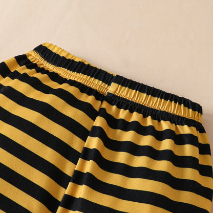 Baby Boys Bumble Bee Bodysuit Trousers & Hat Set (Age Newborn-18M)