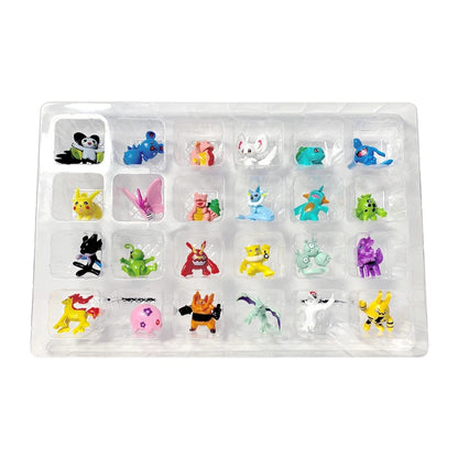 Pokémon Advent Calendar Box – 24-Piece Anime Figure Set | Pikachu, Charizard & More