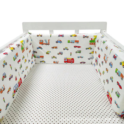 Baby Bumper Washable Crib Protector Multi