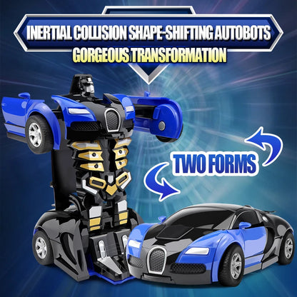 Transformer CarRobot Model Push and Go Car Vehicle