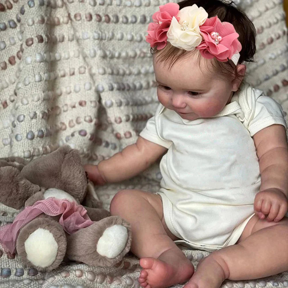 Reborn Doll Maddie Hand-Painted Visible Veins Lifelike Doll 43-50cm