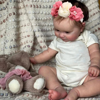 Reborn Doll Maddie Hand-Painted Visible Veins Lifelike Doll 43-50cm
