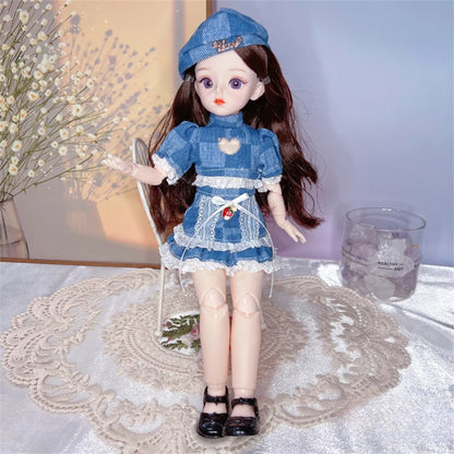 BJD Dolls Multiple Movable Joints 30cm