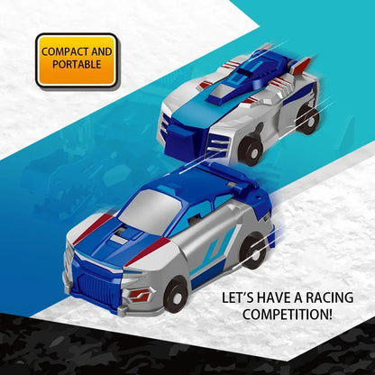 Unicorn Transformer Magic Car Toy – 2-in-1 Magnetic Collision Vehicle | DIY Transforming Robot