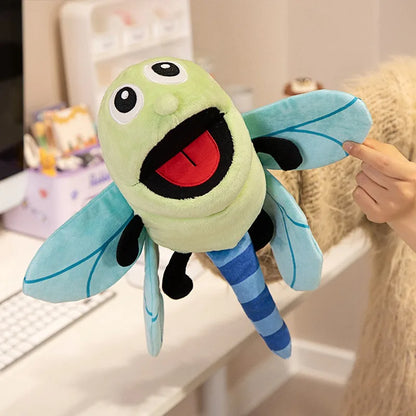 Plush Dragonfly Ants Butterfly Ladybug Stuffed Toy - 30cm