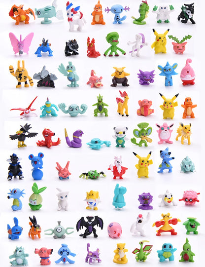 Pokémon Advent Calendar Box – 24-Piece Anime Figure Set | Pikachu, Charizard & More