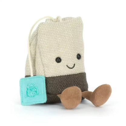 Jellycat Amuseables Steepy Tea Bag | Soft Plush Collectible