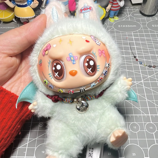 Labubu Doll Steel Teeth Colorful Braces Accessories