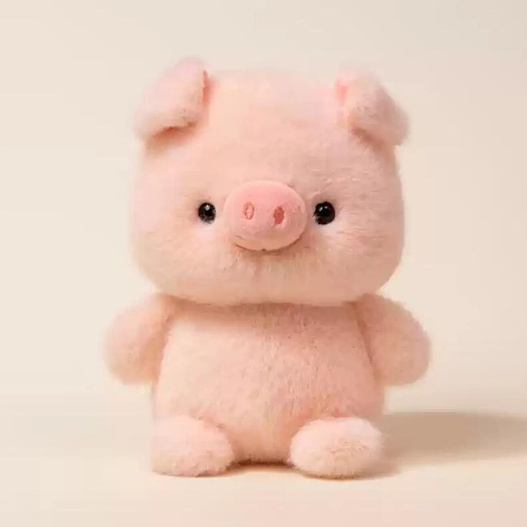 15CM Cute Animal Plush Toy Children Table Doll Ornaments Companion Doll Birthday Christmas Gifts Soft Sleeping Companion Kawaii Little Pig 15CM Multi