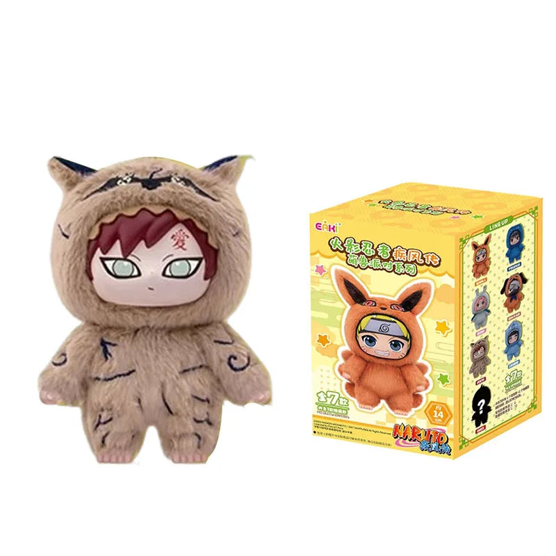 Naruto Shippuden Party Series Blind Box – EAKI Plush Vinyl Figure | Uzumaki & Friends Multi With Box 6