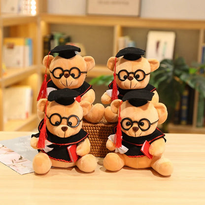 Plush Graduation Teddy Bear Stuffed Toy - 18/23cm