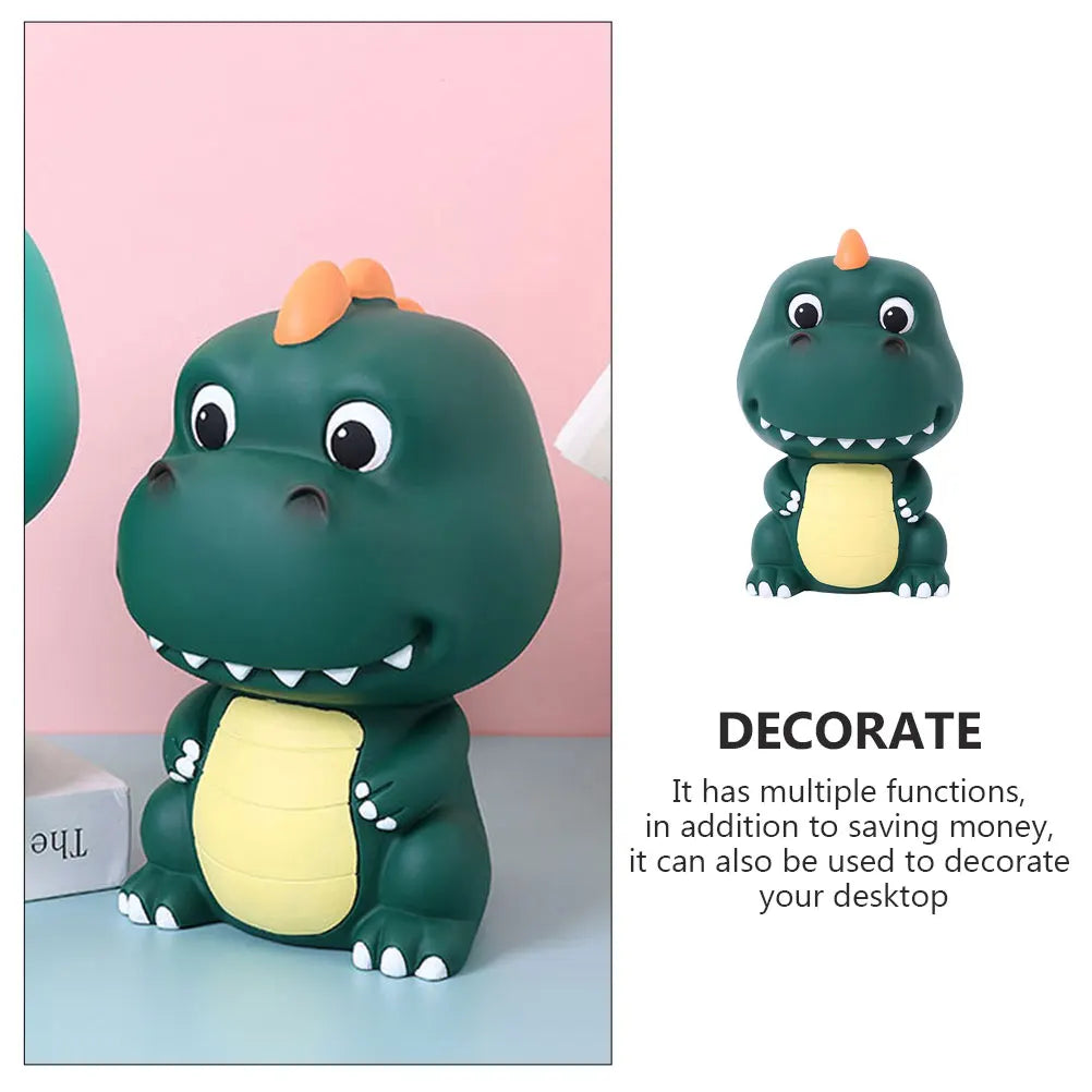 Dinosaur Shaped Kids Piggy Bank