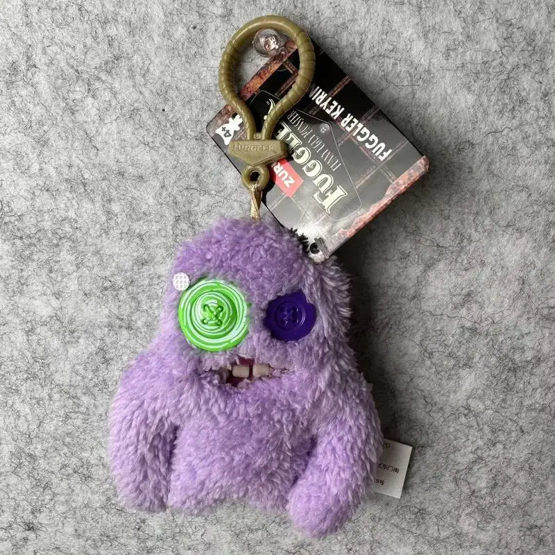 Mini Fuggler Ugly Monster Plush Doll Pendant Keychain - 11.5cm