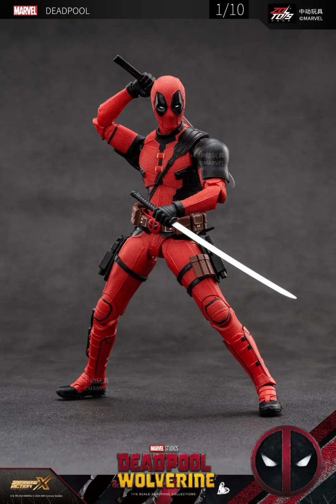 Deadpool & Wolverine Action Figure X-Men Limited Guardians of The Galaxy Toys