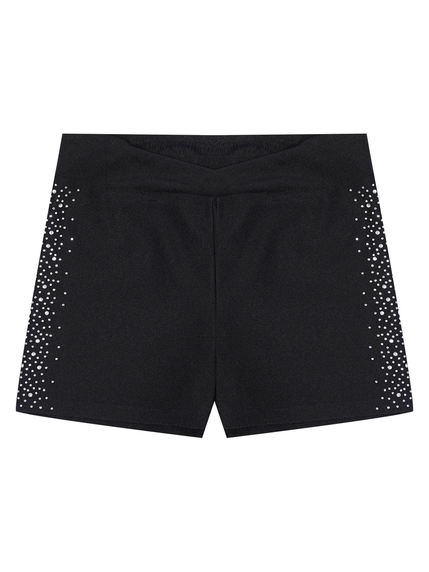 Girls Rhinestones Dance Shorts (Age 4-16 YRS)