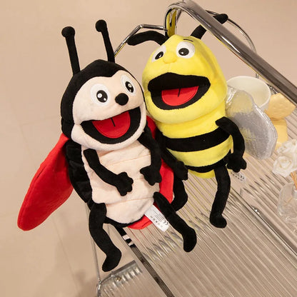 Plush Dragonfly Ants Butterfly Ladybug Stuffed Toy - 30cm