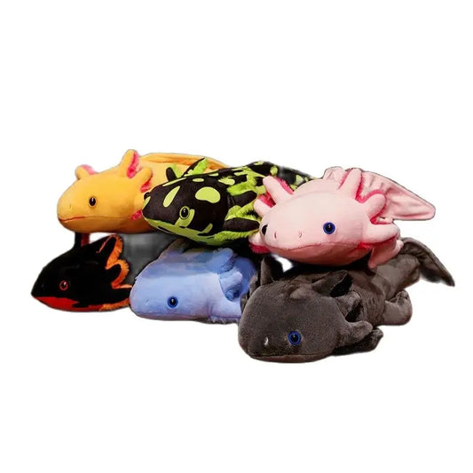 Plush Axolotl Salamander Stuffed Toy - 45/80cm