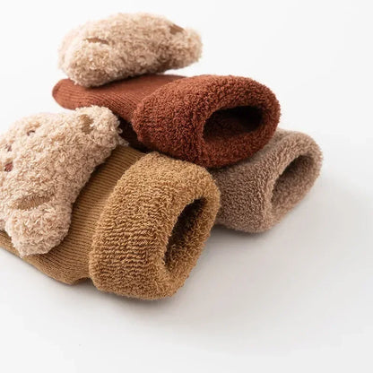 Baby Bear Cotton Anti-Slip Socks