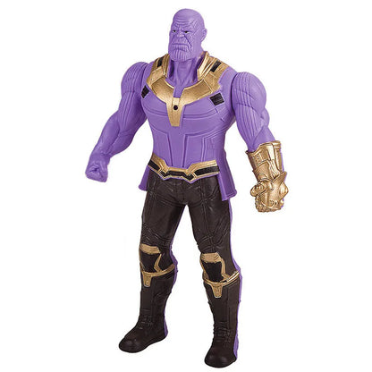 Avengers Superhero Action Figure – Spider‑Man / Iron Man / Hulk / Captain America | Movable Joints • Luminous Hand • Collectible Toy