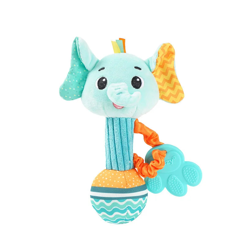 Baby Plush Rattle Toy D