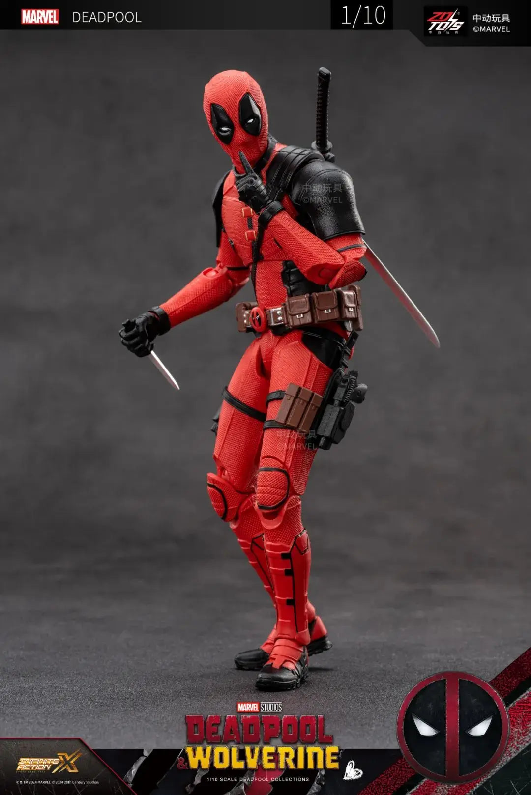 Deadpool & Wolverine Action Figure X-Men Limited Guardians of The Galaxy Toys