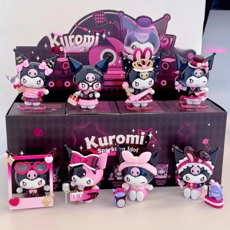 Sanrio Kuromi Sparkling Idol Series Blind Box | Cute Anime Figure • Mystery Collectible