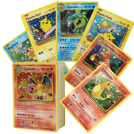 60-100Pcs English Pokemon Cards GX Tag Team 1996 Vmax EX V Mega Vstar Trainer Shining Game Battle Carte Trading Collection Cards 60Pcs 1996