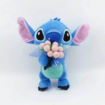 Lilo & Stitch Couple Plush Models | Cute Cartoon Stuffed Dolls • Kawaii Pendant Toys Multi 4-22cm