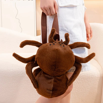 Plush Spider Backpack Stuffed Toy - 35*30CM