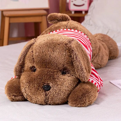 Giant Plush Sleeping Dog Stuffed Toy 40-120cm