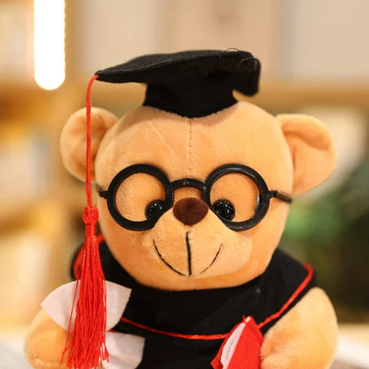 Plush Graduation Teddy Bear Stuffed Toy - 18/23cm