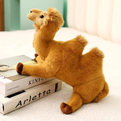 Plush Standing Camel Stuffed Toy - 30cm